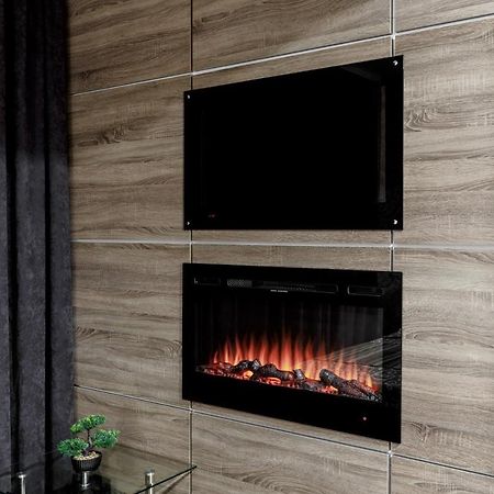 Apartment In The Center! Panoramic Windows! Fireplace! Кишинев Екстериор снимка